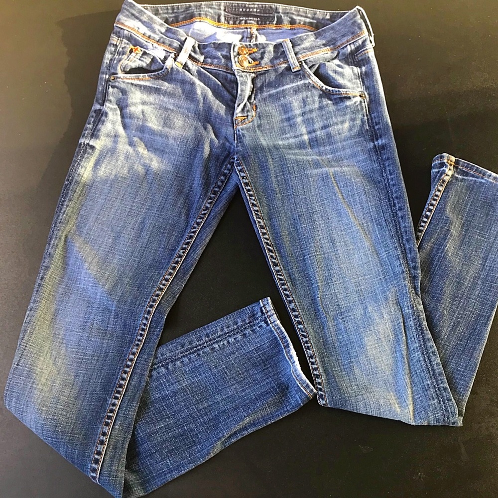Hudson Collin Skinny Jeans Size 27